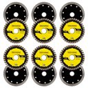 Ver imagem 1 de Kit 12 Disco Serra Circular Lâmina 110mm Mármore Concreto