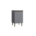 Ver imagem 1 de Balcão Simples Greta 50 Cm 1 Porta em Mdf - Casajá - Cinza