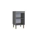 Ver imagem 3 de Balcão Simples Greta 50 Cm 1 Porta em Mdf - Casajá - Cinza