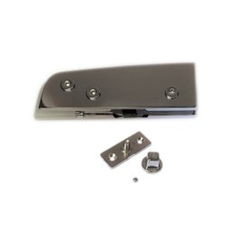 Dobradiça inferior + pivô para porta pivotante de vidro temperado blindex (Sistema tradicional opção - 2