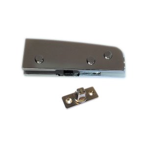 Dobradiça inferior + pivô para porta pivotante de vidro temperado blindex (Sistema tradicional opção