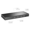 Ver imagem 2 de Switch Gerenciável L2+ C/ 24 Portas Gigabit E 4 Slots Sfp Jetstream Tl-sg3428 Smb