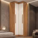 Ver imagem 2 de Guarda Roupas Modulado Closet de Canto 2 Portas Madrid Maxel