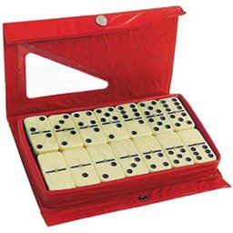 Jogo de Dominó Profissional 28 Peças com Estojo para Guardar - 3