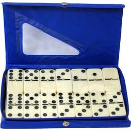 Jogo de Dominó Profissional 28 Peças com Estojo para Guardar - 1