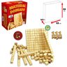 Jogo Didático Madeira Material Dourado 111 Pcs Pais e Filhos - 3