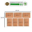 Ver imagem 2 de Kit 7 Placas Decorativas Frases Motivacional Fé Mdf 20x30 cm