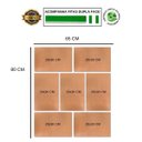 Ver imagem 2 de Kit 7 Placas Decorativas Mdf Frases Lar Milagres 20x30 cm