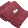 Toalha de Rosto Velour 100% Algodão Avulsa 45x80 Vinho - 6