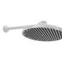 Ver imagem 2 de Chuveiro Ducha Lavatório Banheiro Area Externa Piscina Redondo Fixo Gás e Solar 10 Polegadas Branco 