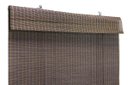Ver imagem 5 de Persiana Bambu Rolo Tabaco 100 (L) X 180 (A) cm Cortina Madeira Com Bandô Roller 1,00 x 1,80 Marrom