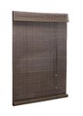 Ver imagem 4 de Persiana Bambu Rolo Tabaco 100 (L) X 180 (A) cm Cortina Madeira Com Bandô Roller 1,00 x 1,80 Marrom