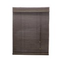 Ver imagem 1 de Persiana Bambu Rolo Tabaco 100 (L) X 180 (A) cm Cortina Madeira Com Bandô Roller 1,00 x 1,80 Marrom