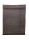 Ver imagem 1 de Persiana Bambu Rolo Tabaco 100 (L) X 180 (A) cm Cortina Madeira Com Bandô Roller 1,00 x 1,80 Marrom