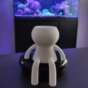 Ver imagem 3 de Vaso Sentado 13 cm Suculentas Robert Plant Decoração Decorativo Branco
