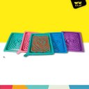 Ver imagem 4 de Comedouro Interativo Lento C/ Ventosa Cães E Gatos Educativo - Cor Lilás