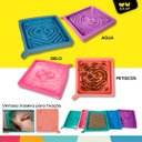 Ver imagem 3 de Comedouro Interativo Lento C/ Ventosa Cães E Gatos Educativo - Cor Lilás