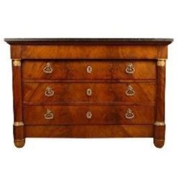 Cômoda Império Classico Rádica Imponente Bronze Formosa - 1