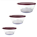 Ver imagem 2 de Tupperware Kit Linha Clear Merlot - 3 Peças Tupperware Kit Linha Clear Merlot - 3 Peças