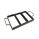 Ver imagem 1 de Forma Aço para 3 Bloquetes Paver 20x4cm Desforma Imediata