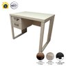 Escrivaninha Industrial com 2 Gavetas e Pés em Metal 90cm Cor:cinza Claro - 3