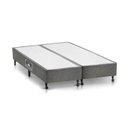 Ver imagem 1 de Cama Box Base Queen Lux Chenille Gray (158x198x23) - Castor