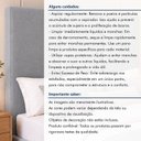 Ver mais imagens de Cabeceira Estofada Casal 140cm Base Madeira Maciça Loft
