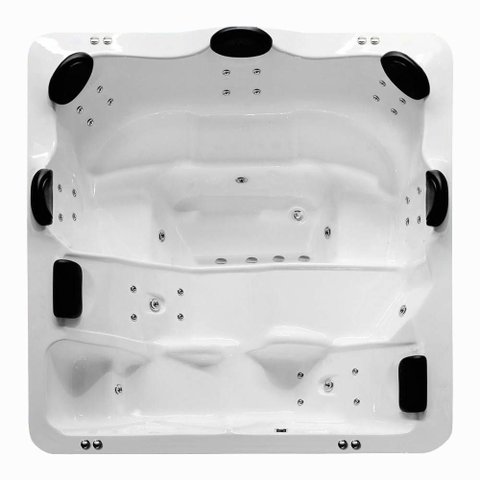 Spa Quadrado Amparo Completo com Hidro em Acrílico - 2.40x2.00x0.78 - 220v
