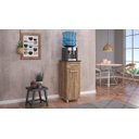 Ver imagem 2 de Balcão Armário Isis Simples 2 Portas para Cozinha Branco - Nicioli