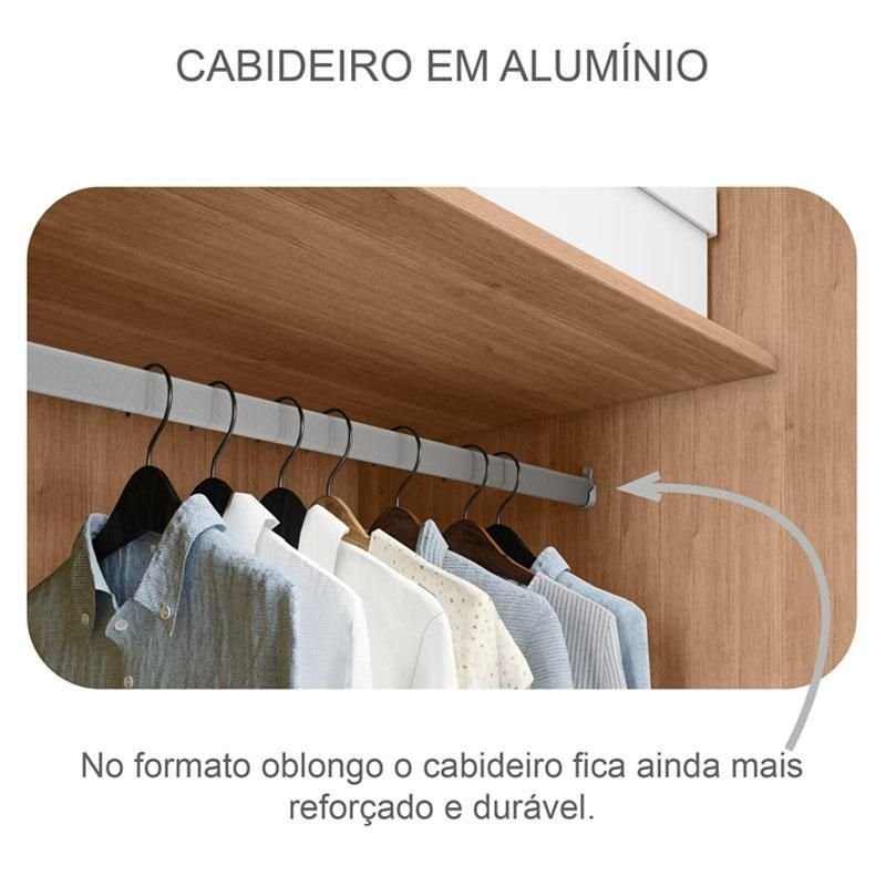 Guarda Roupa Casal Logan 3 Portas 8 Gavetas Cumaru 25 Fendi com Guarda Roupa Casal Logan 3 Portas 8 Gavetas Cumaru 25 Fendi com