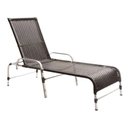 Ver imagem 5 de Kit 4 Cadeiras Vênus e Mesa Garden, 2 Espreguiçadeiras Catar e Mesa Emily para Jardim, Piscina Trama