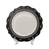 Aparelho de Jantar em Porcelana Preto com Detalhes Vermelho 24 Peças - 4