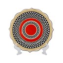 Ver imagem 5 de Aparelho de Jantar em Porcelana Preto com Detalhes Vermelho 24 Peças