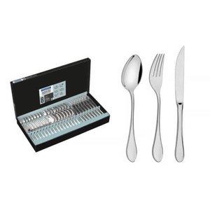 Faqueiro Aço Inox 48 Peças (faca para Churrasco) Italy