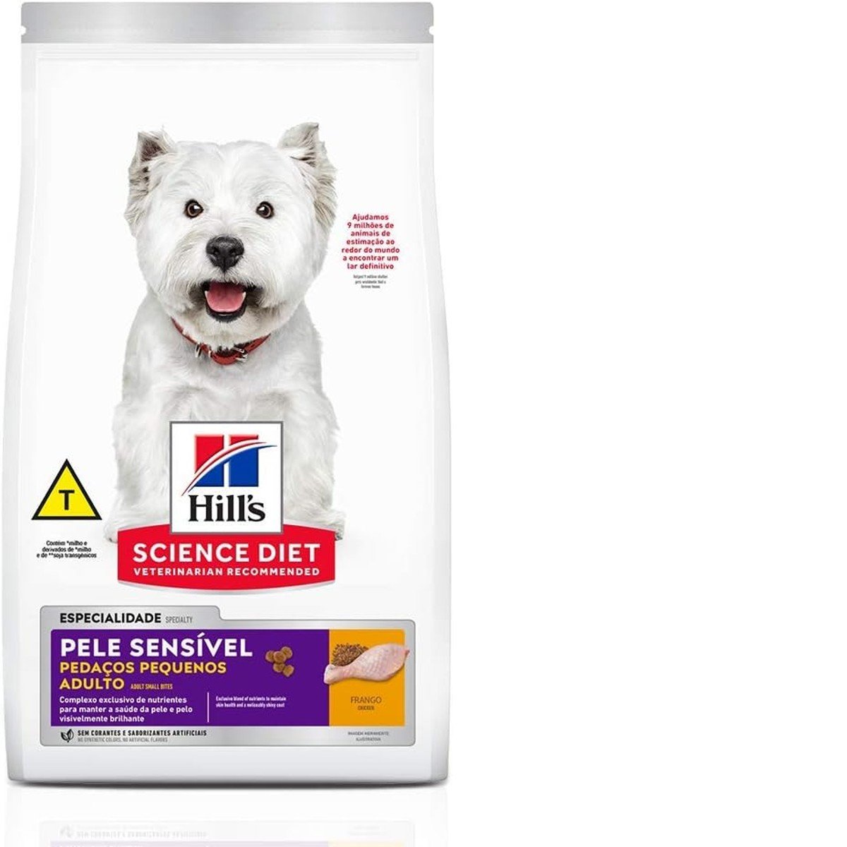 Ração Hills Science Diet Cães Sensível Pedaços Pequenos 6kg - 3