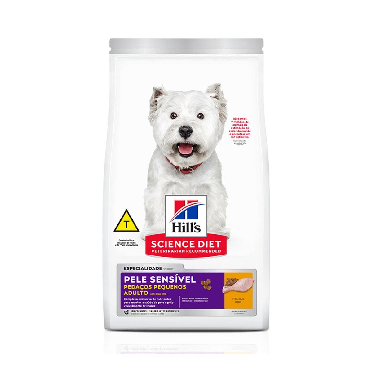 Ração Hills Science Diet Cães Sensível Pedaços Pequenos 6kg