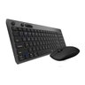 Teclado e Mouse Bluetooth + 2.4 Ghz Black com Pilha 8050T Rapoo - Ra003 - 1