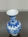Ver imagem 5 de Vaso Cerâmica Decorativo Enfeite Casa 14x8x8cm Azul