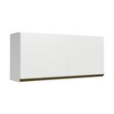 Ver imagem 1 de Armário de Cozinha Aéreo com 2 Portas 120cm Florença Multimóveis MP2424 Branco