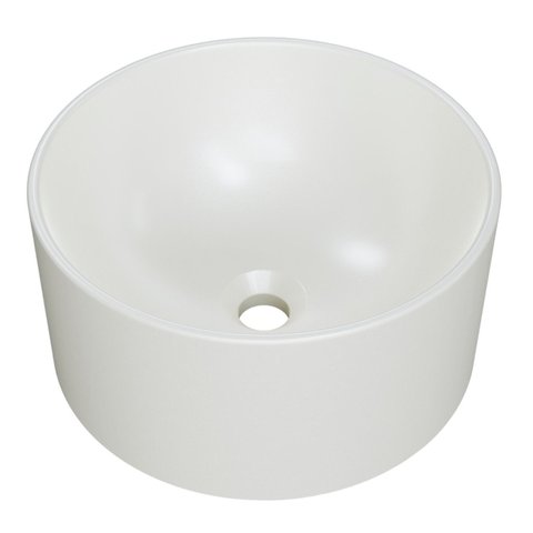 Cuba Pia para Banheiro Redonda 26cm Celine C08 Bege - Mpozenato