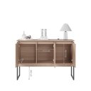 Ver imagem 2 de Buffet Elegante 3 Portas Londres - Montana Preto Montana Preto