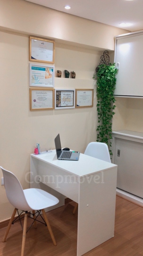 Mesa Escrivaninha de Estudo Home Office em Mdf - Compmovel - 2