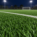 Ver imagem 7 de 5 m² Grama Sintética Esportiva Fibrilada 6600 Dtex Verde Esmeralda 50mm 4x1,25m Rm Decor