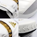 Ver imagem 4 de Luva de Foco adidas Curta Speed Coach White Gold - Único