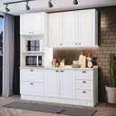 Ver imagem 1 de Cozinha Compacta 3 Peças com Paneleiro Torre Quente Branco