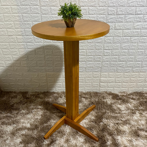 Mesa Bistrô Fixa de Madeira:mel