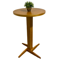 Mesa Bistrô Fixa de Madeira:mel - 6