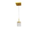 Ver imagem 4 de Kit 2 Lustre Pendente Cristal Dourado Ambientes Pequenos