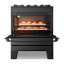 Ver imagem 6 de Fogão a Gás Mesa de Vidro Forno 84l Esmaltec Ideal Master Glass Preto 5 Bocas Bivolt