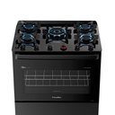 Ver imagem 5 de Fogão a Gás Mesa de Vidro Forno 84l Esmaltec Ideal Master Glass Preto 5 Bocas Bivolt